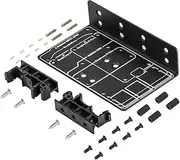 UCTRONICS DIN Rail Mount for Raspberry Pi, Compatible with RPi 5/4B/3B+/3B/2B/B+, Pi Zero, Pico, Arduino Uno/Mega 2560, BeagleBone, Includes Mounting Bracket, 2 DIN Rail Clips, Standoffs, Screws
