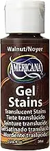 DecoArt Americana Acrylic Gel Stains Paint, 2-Ounce, Walnut