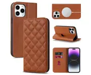 IPhone 15 Pro Max Wallet Case Compatible With MagSafe Wireless Charging,Protective Case Phone Case for IPhone 15 Pro Max-Brown