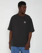 Lee Limited Baggy Short Sleeve T-Shirt in Worn Black
