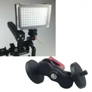 New 1/4 Screw Tripod Head Ball Magic Arm Monitor Holder Camera Mount Bracket F