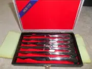 Eales 1779 Steak Knife Set 6 knives in box