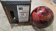 Hammer Anger Bowling Ball 1st Quality | 15 Pounds | 2-3" Pin | 2.8oz Top Weight