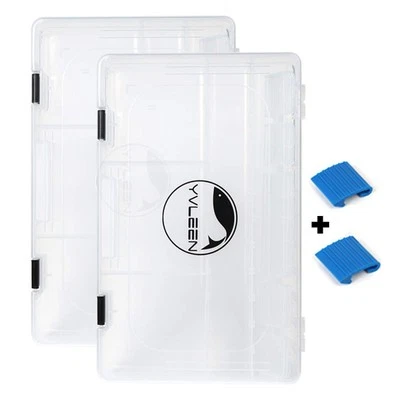 Fishing Tackle Boxes - 3600 3700 Tackle Box Plastic Storage Organizer Box wit...