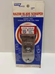HYDE Tools Vintage Scraper Made In USA 5 Single Edge Blades New Old Stock NOS