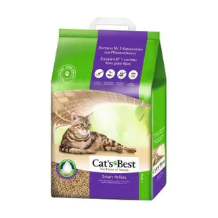 【單包免運】Cats Best 凱優 紫標 凝結木屑砂-特級無塵 10Kg(20L) 環保木屑砂 貓砂