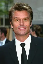 Harry Hamlin at NBC 75th Anniversary Celebration at Rockefeller Pl- Old Photo