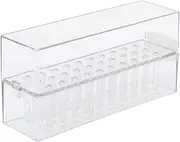 Nail Drill Bits Storage Box Light Weight 30 Hole Organizer for Home Nail Salon Acrylic