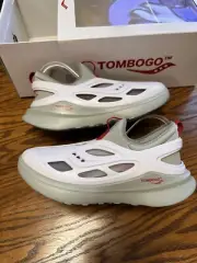 Saucony TOMBOGO X Butterfly Shoes Men Size 12 Sage Moon White Red