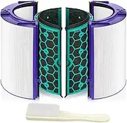 isinlive Replacement Hepa Filter for Dyson HP04 TP04 DP04 Air Purifier Sealed Two Stage 360° Filter System Pure Cool Purifier Fan HEPA Filter & Activated Carbon Filter
