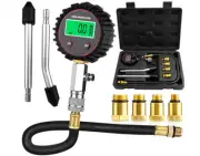 Car Compression Tester Digital Compression Gauge 200 PSI For Car Petrol Engine