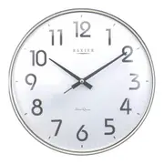 Baxter Northbridge Wall Clock (Silver/33cm)