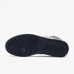 【NIKE 耐吉】Air Jordan 1 Mid Obsidian 白 男鞋 黑曜石 藍白休閒鞋 AJ1(554724-174)