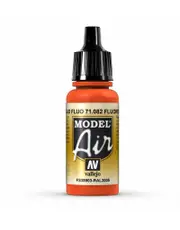 Vallejo Model Air - Fluorescent Red 17 ml