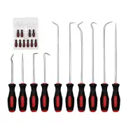10Pcs Car Pick & Hook Set O Ring Oil Seal Gasket Puller Remover Craft Hand Tools