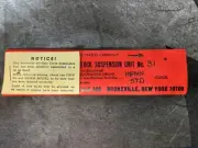 NOS Horolovar 400-Day Clock Suspension Spring Unit No. 31