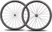 [ICAN] Alpha 40/45/50/55 Carbon Road Bike Wheelset Clincher Tubeless Ready Rim Brake 700C 20/24 Holes