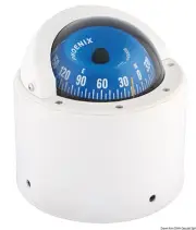 RIVIERA Boat Marine High Speed Compass 3" White/Blue Front rose with binnacle