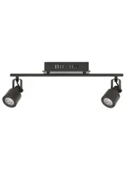 LEDlux Madrian 2 Light LED Bar Spot in Oil Rubbed Bronze