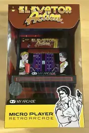 !BNIB 2019 My Arcade “Elevator Action” Micro Player Retro Arcade Electronic Game