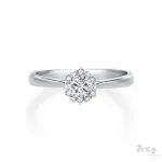 【蘇菲亞珠寶】GIA 50分 D/SI1 18K 費洛拉 鑽石戒指