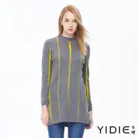 在飛比找Yahoo奇摩購物中心優惠-YIDIE衣蝶 純羊毛親膚針織短洋裝-灰