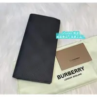 在飛比找蝦皮購物優惠-Burberry 博柏利 經典London 格紋與皮革長夾 