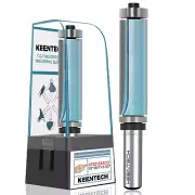Router Bits 1/2" Shank, Flush Trim Router Bit, Top & Bottom Bearing Carbide Tipp