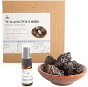 Volcanic Room Diffuser in Terracotta Bowl - Lemongrass