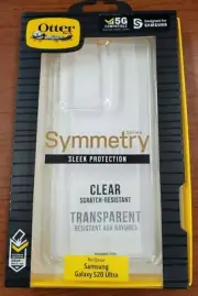 OtterBox Symmetry Series Case for the Samsung Galaxy S20 Ultra 5G (Clear)