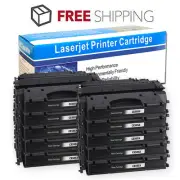 10 Pack Toner Cartridges For HP CE505X 05X Black LaserJet P2055d P2055dn P2055x