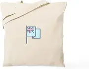 CafePress Australia Natural Canvas Tote Bag, Reusable Shopping Bag