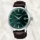 【SEIKO 精工】Presage 調酒師紳士機械腕錶-綠面皮錶帶40.5mm_SK028(SRPD37J1/4R35-01T0M)