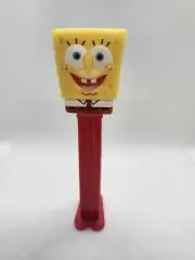Pez Dispenser SpongeBob Square pants Red Stem