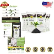 Organic Plant Growth Enhancer with Mycorrhizal Fungi - 1 Gallon Granules, 6 Pack