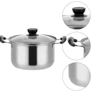 Small Stock Pot Wok Stainless Steel Milk Noodle Cooking Baby