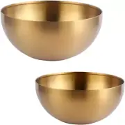 Stainless Steel Salad Bowls, Mixing Bowls, Nesting Bowls, Snacks Bowls, Serving