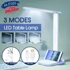 Touch LED Desk Lamp Bedside Study Reading Table Light USB Ports Dimmable New
