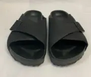 Birkenstock New with Box Arosa Black Leather Exquisite Regular Width Select Size