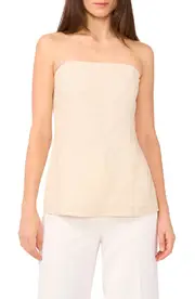 1.STATE Date Strapless Top in Natural at Nordstrom, Size Medium