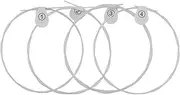 Nylon Ukulele Strings Set 4 Strings Set(.024-.026) Replacement for 23 Inch Concert Ukulele Hard ion White One Size