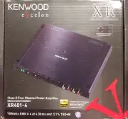 Kenwood Excelon XR401-4 Class D 4-Channel Power Car Amplifier NEW