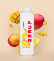 Zerup Zero Sugar / Sugar Free Mango Syrup 1 Litre