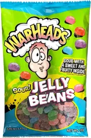 Warheads Sour Jelly Beans Candy 1 Kg