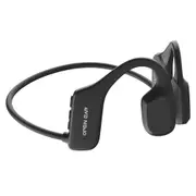 Coowoo OPEN EAR Bone-X1 Bone Conduction Earphone, Bluetooth 5.2, 7-Hour Playtime for Sports - Black