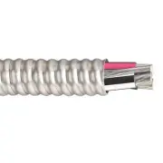 600/3 With Ground Aluminum Conductor MC Metal Clad Cable Length 25' to 1000'