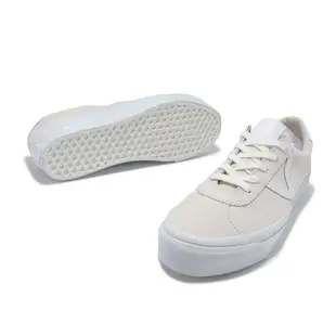 Vans Soprt 73 休閒鞋 全白 麂皮 V-Logo 小白鞋 男女鞋 基本款 【ACS】 VN000CR1WWW
