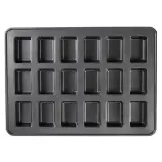 Perfect Results Premium Non-Stick Bakeware Mini Loaf Pan 18-Cavity