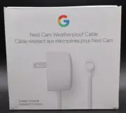 Genuine Google Nest Cam Battery Weatherproof Cable 5M/16Ft (GA02277-US)Brand New