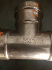 VIEGA PROPRESS 20683 ProPress XL tee, 2-1/2"x2-1/2"x2-1/2"